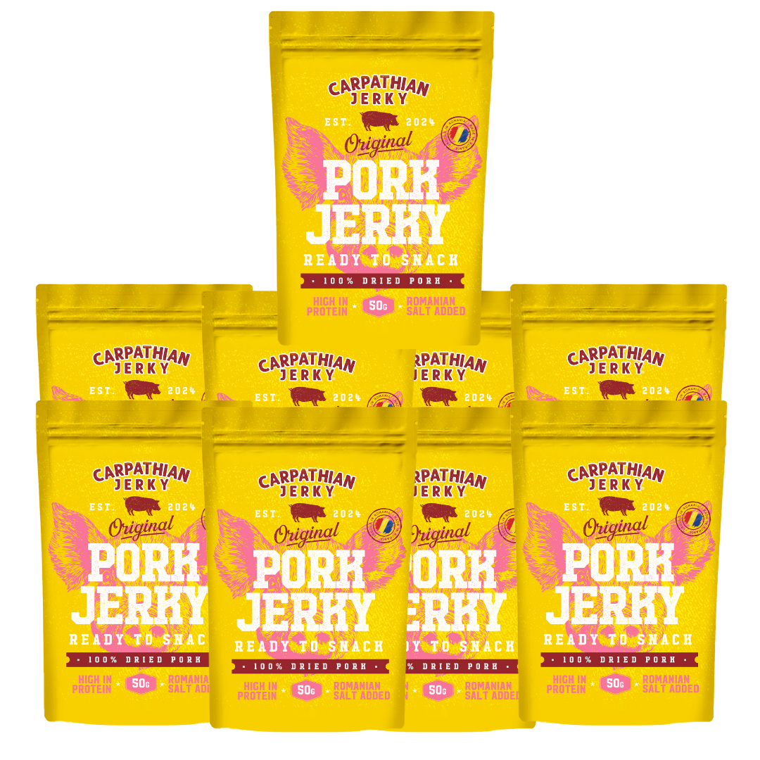Carpaťanská jerky amerického stylu