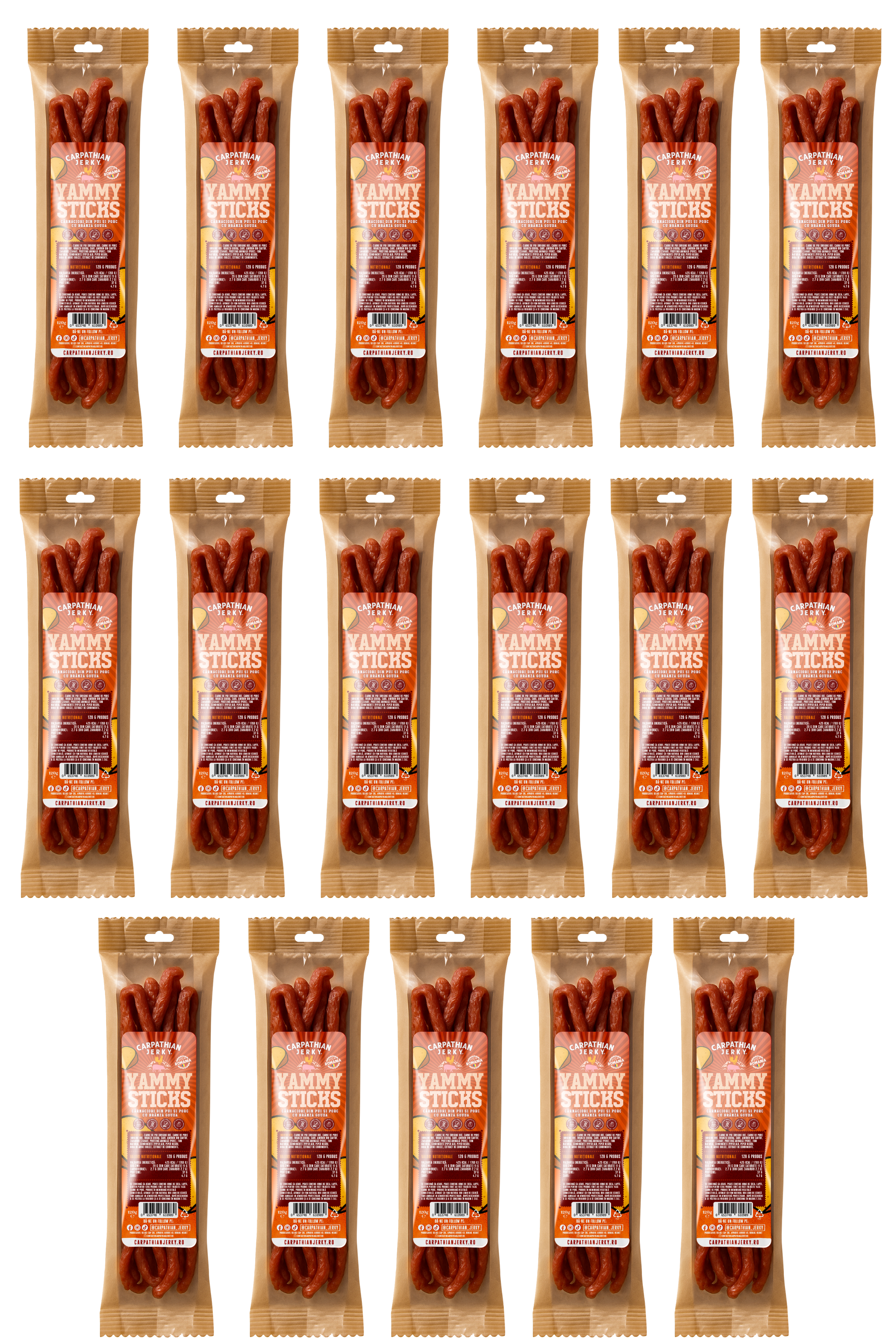 Karpaty Jerky Maxi Tyčinky