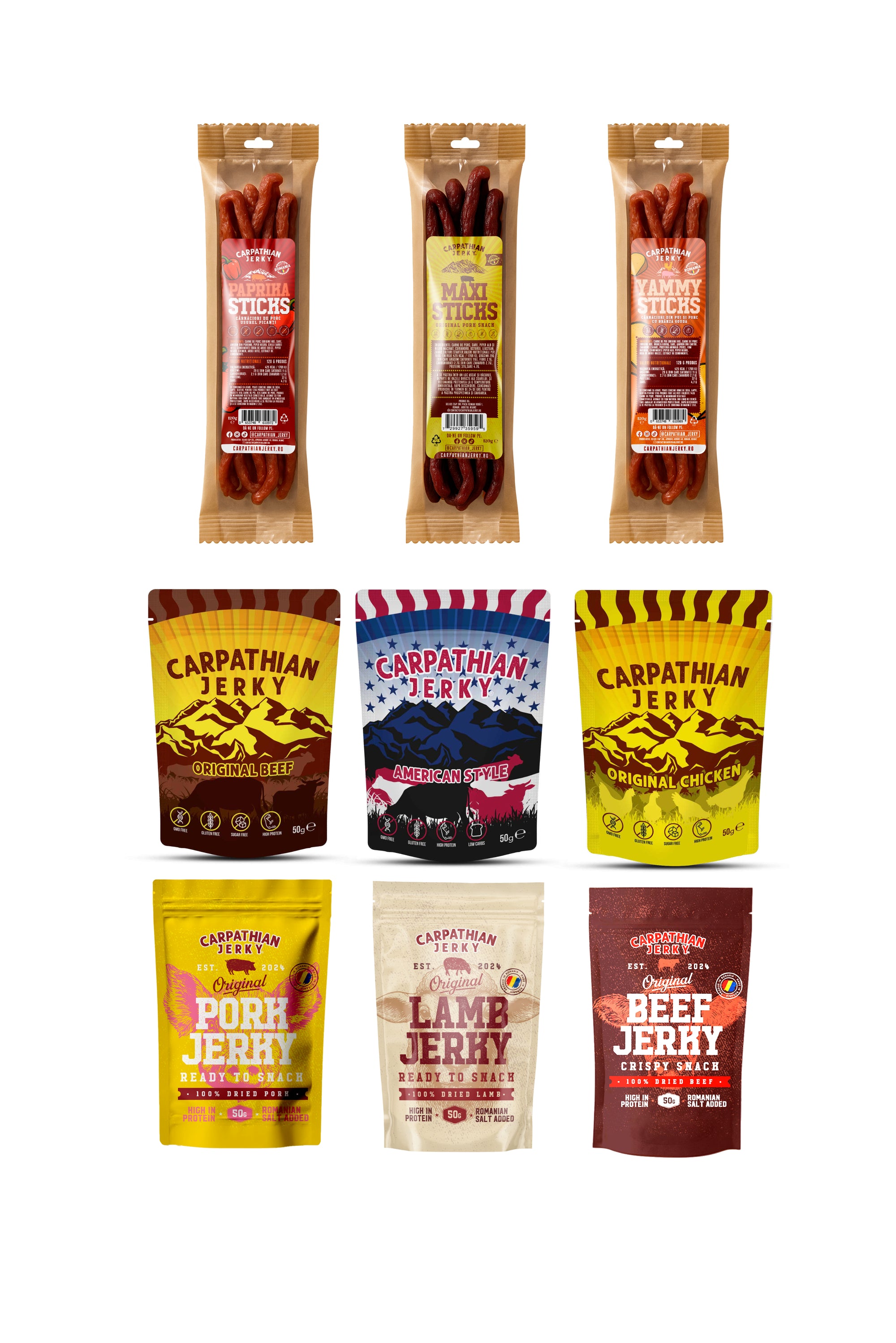 Balení Carpathian Jerky