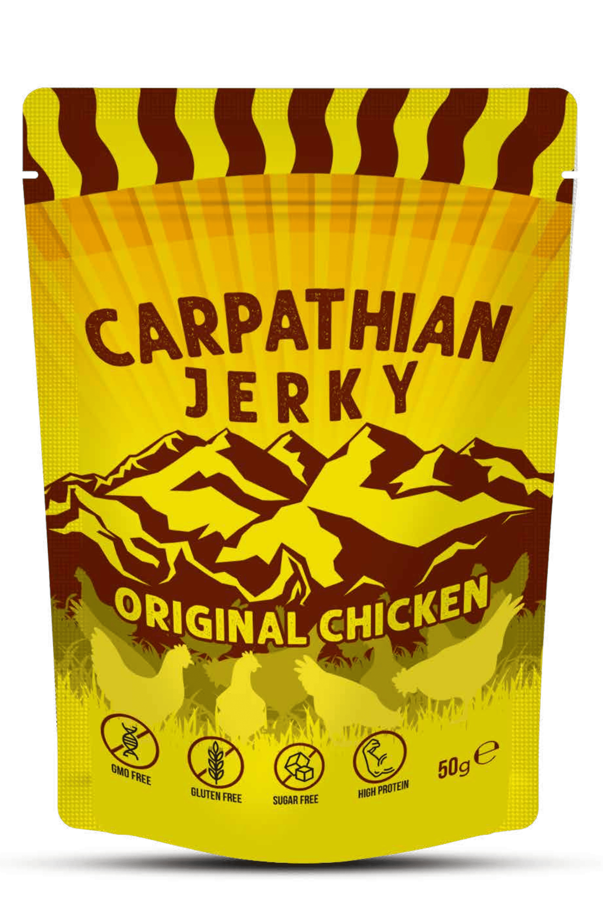 Carpathian Jerky Originální Kuře - Carpathian Jerky