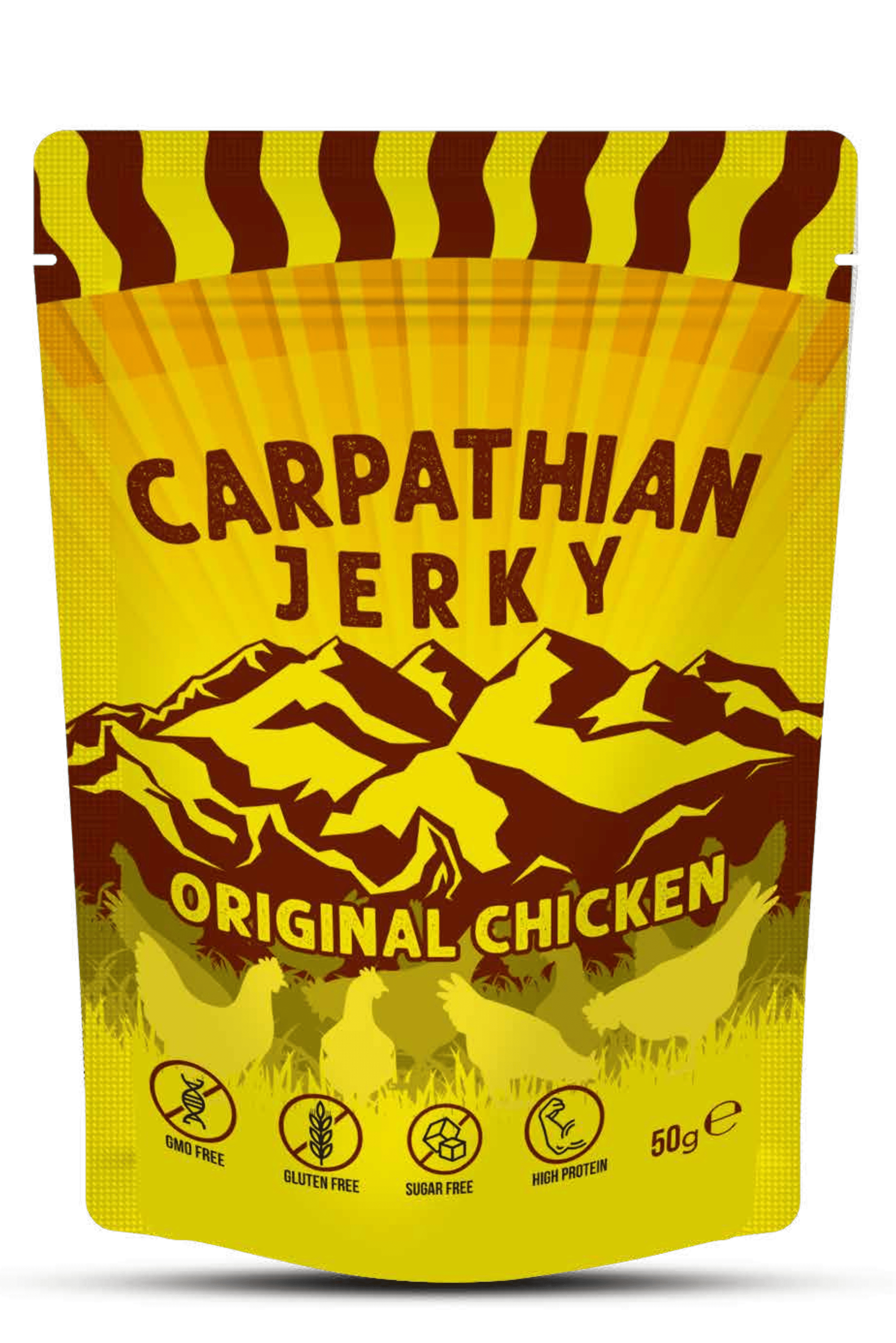 Carpathian Jerky Originální Kuře - Carpathian Jerky