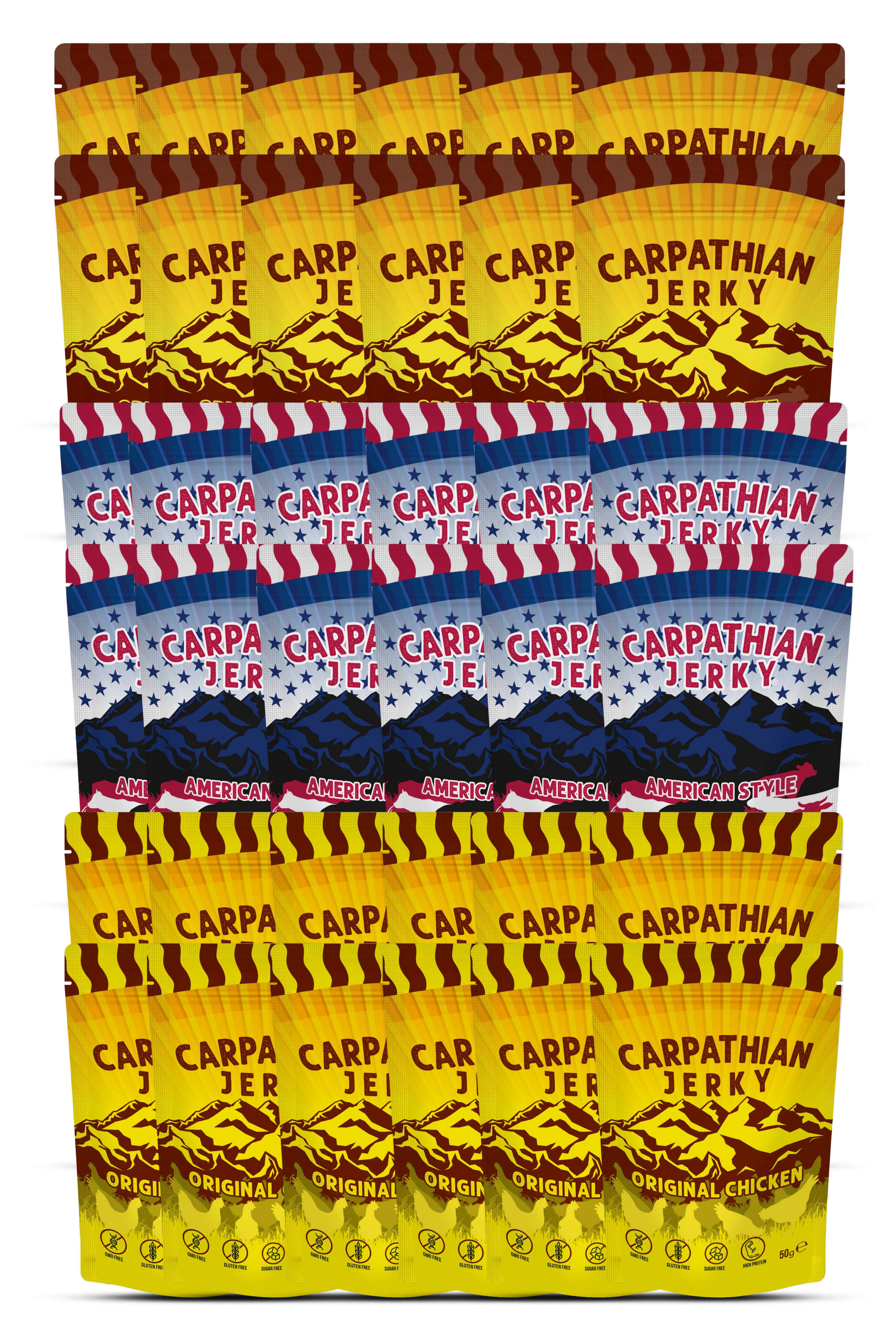 Balení Carpathian Jerky