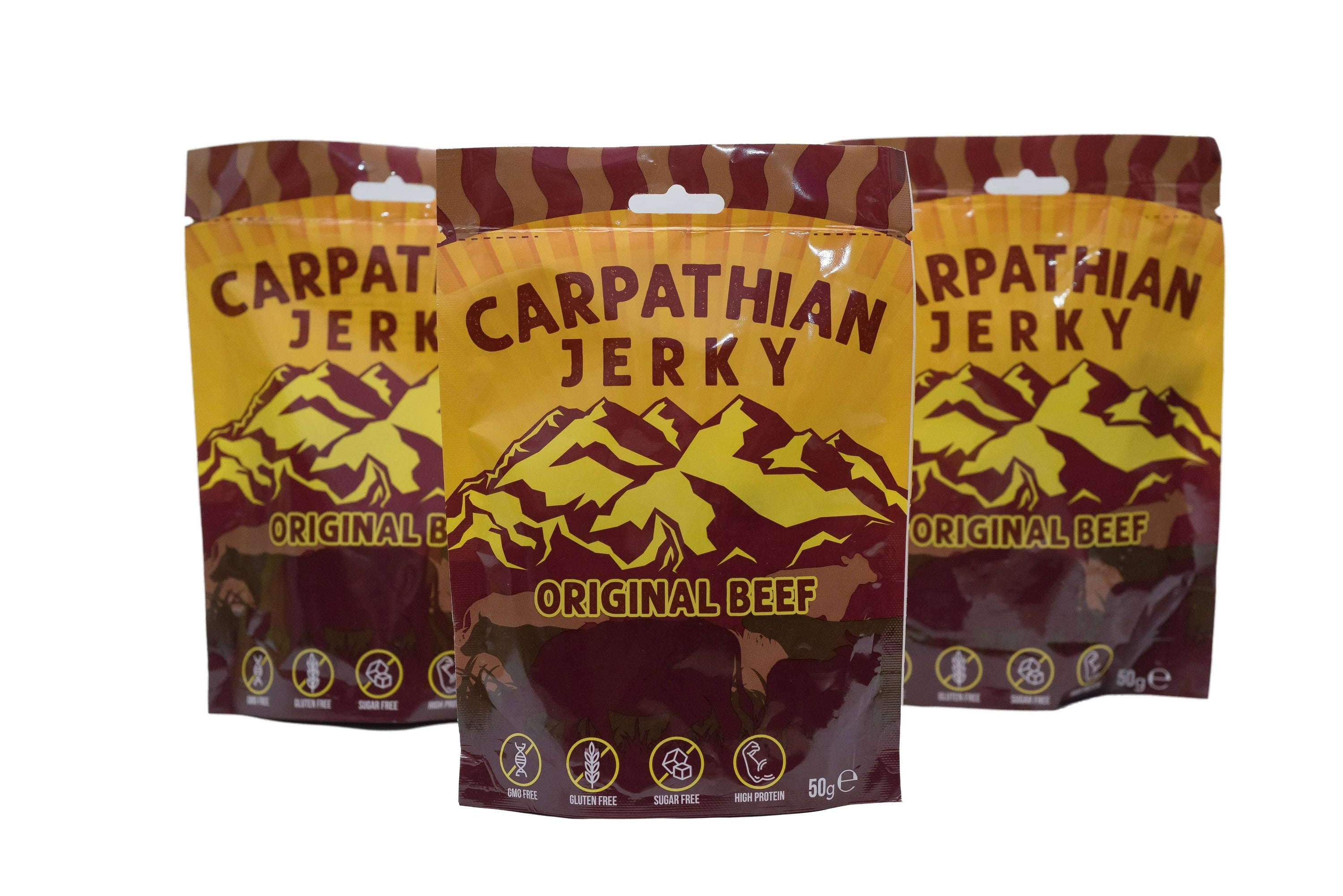 Carpathian Jerky Originální Hovězí - Carpathian Jerky