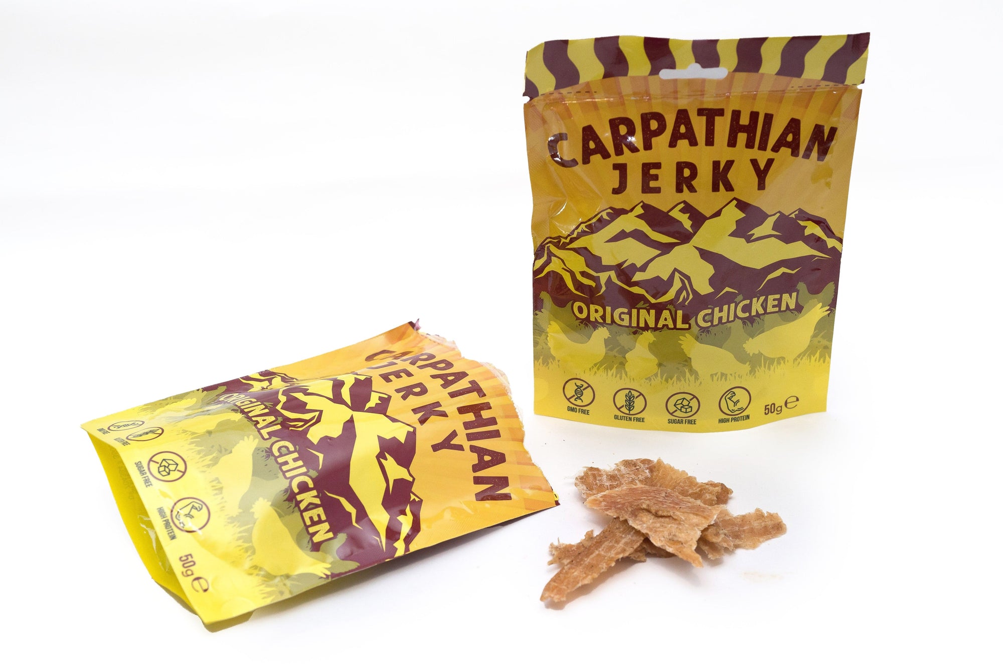 Carpathian Jerky Originální Kuřecí - Carpathian Jerky