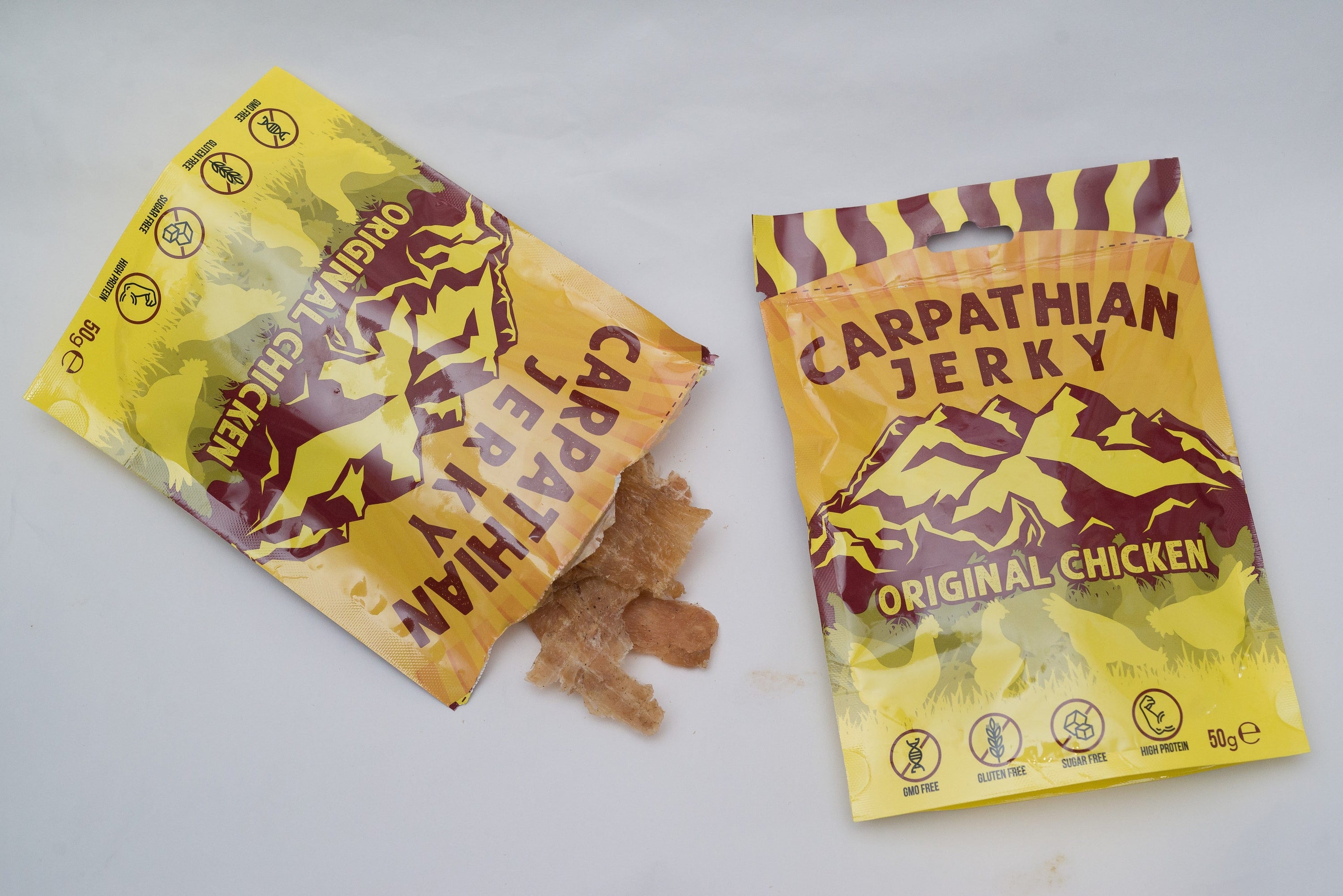 Carpathian Jerky Original Kuře - Carpathian Jerky